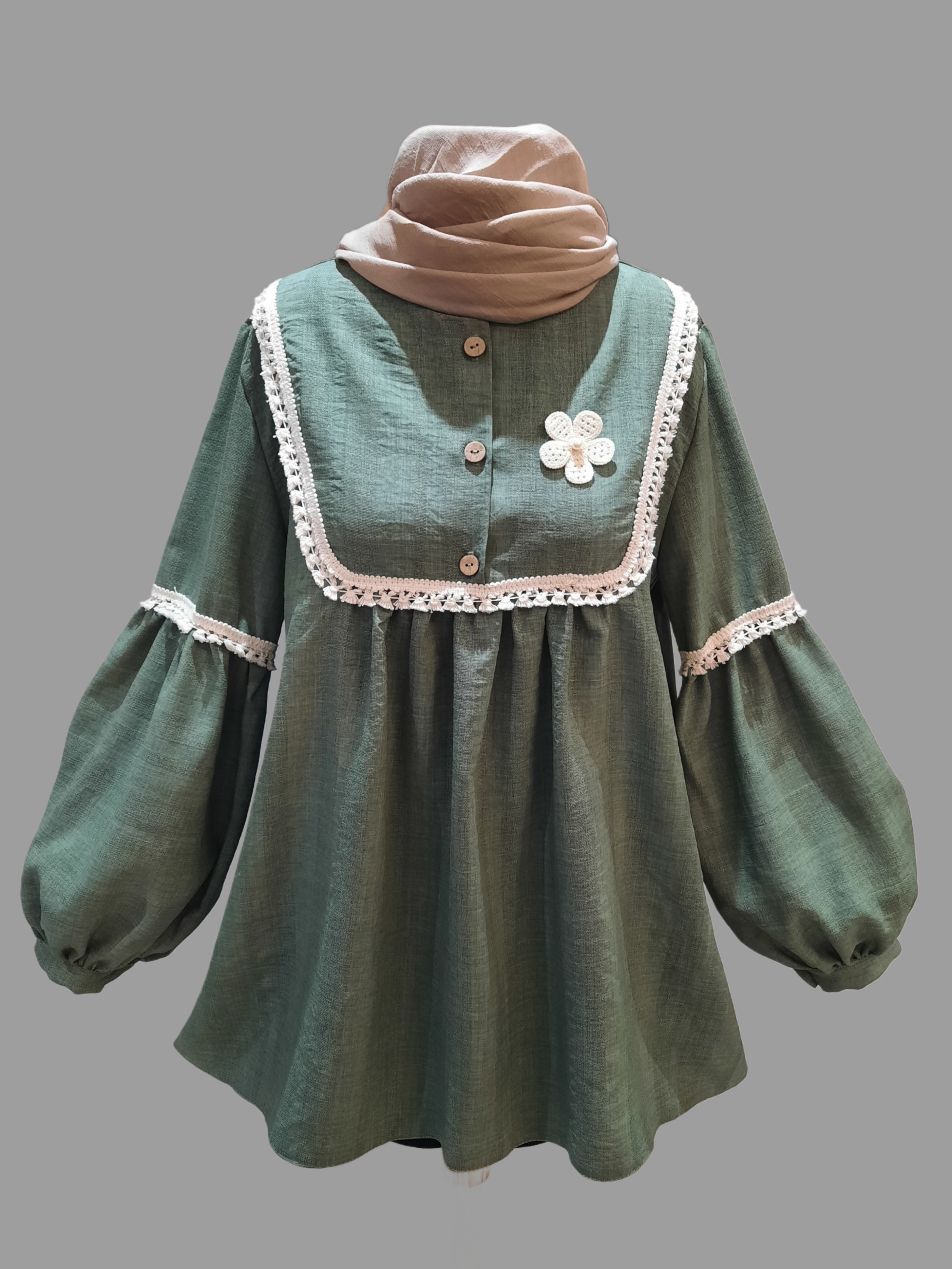 تونیک آستین بلند جنس صوفیا، دخترانه مهمیس ، مدل نفس